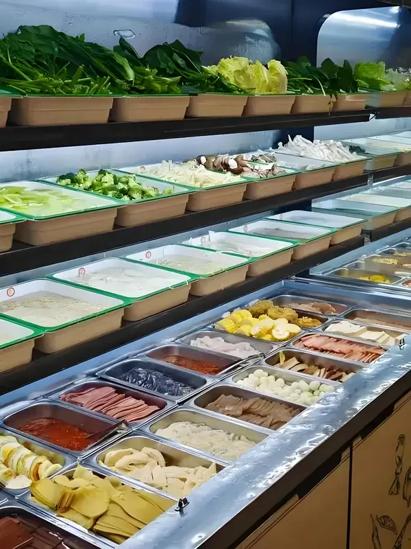 YangGuoFu MalaTang bowls and shelves 2