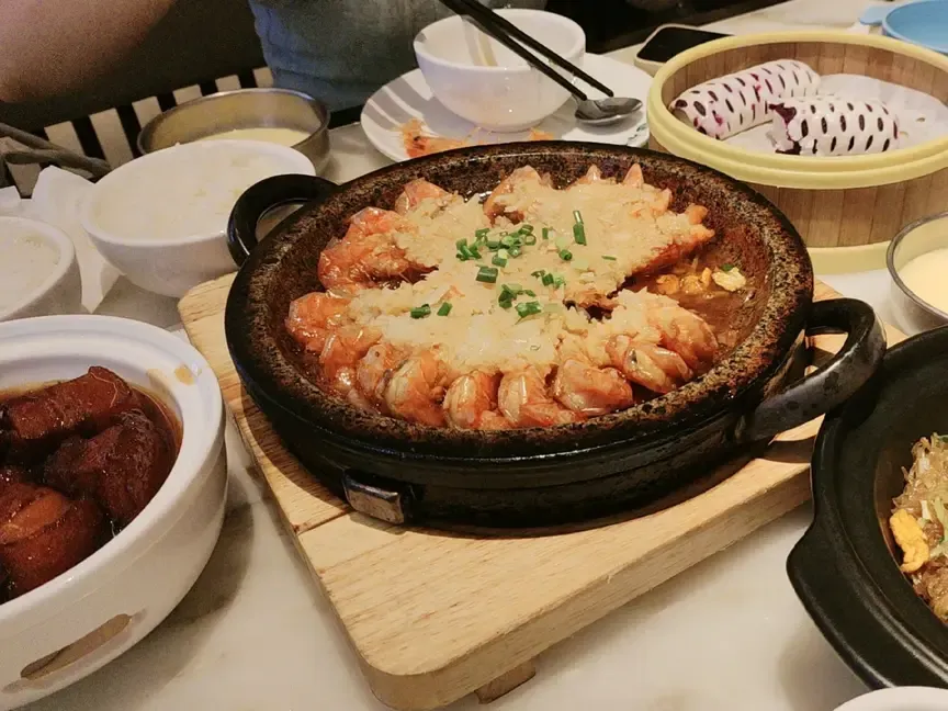 Xiaocaiyuan dish garlic shrimps