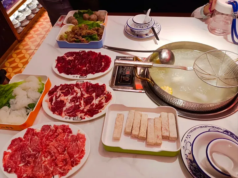 Baheli Beef Hot Pot dish